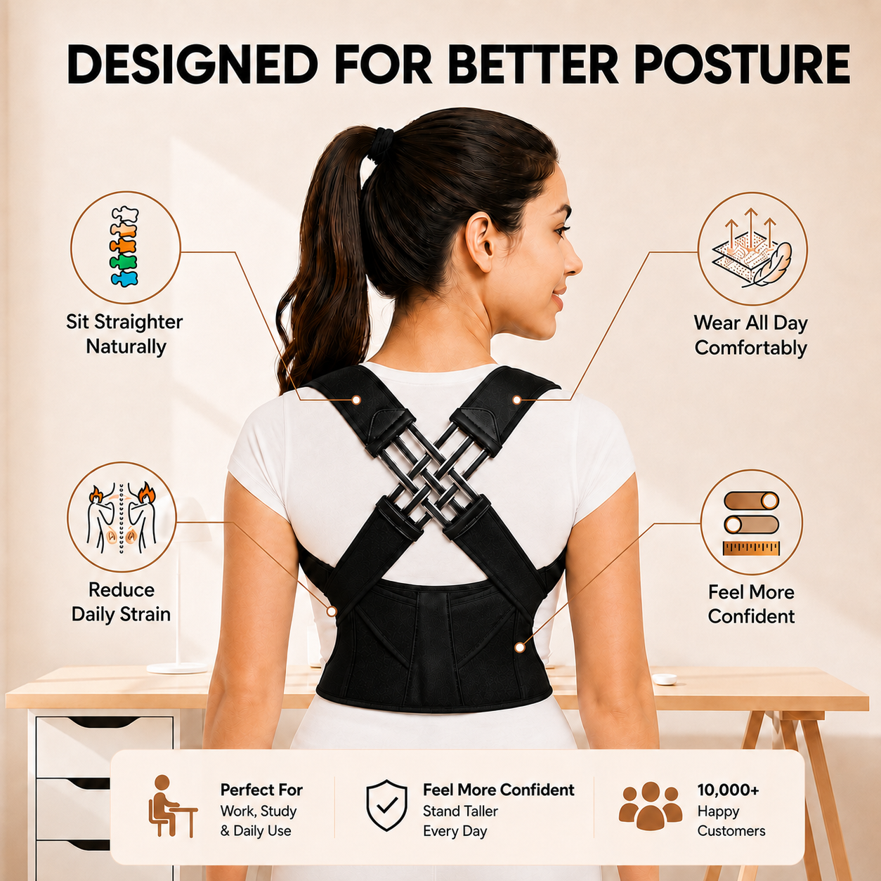 Aluro™ Posture Corrector